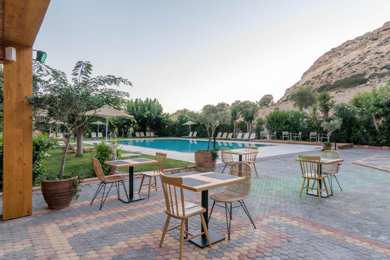 Matala Bay Hotel & Apartments Luaran gambar