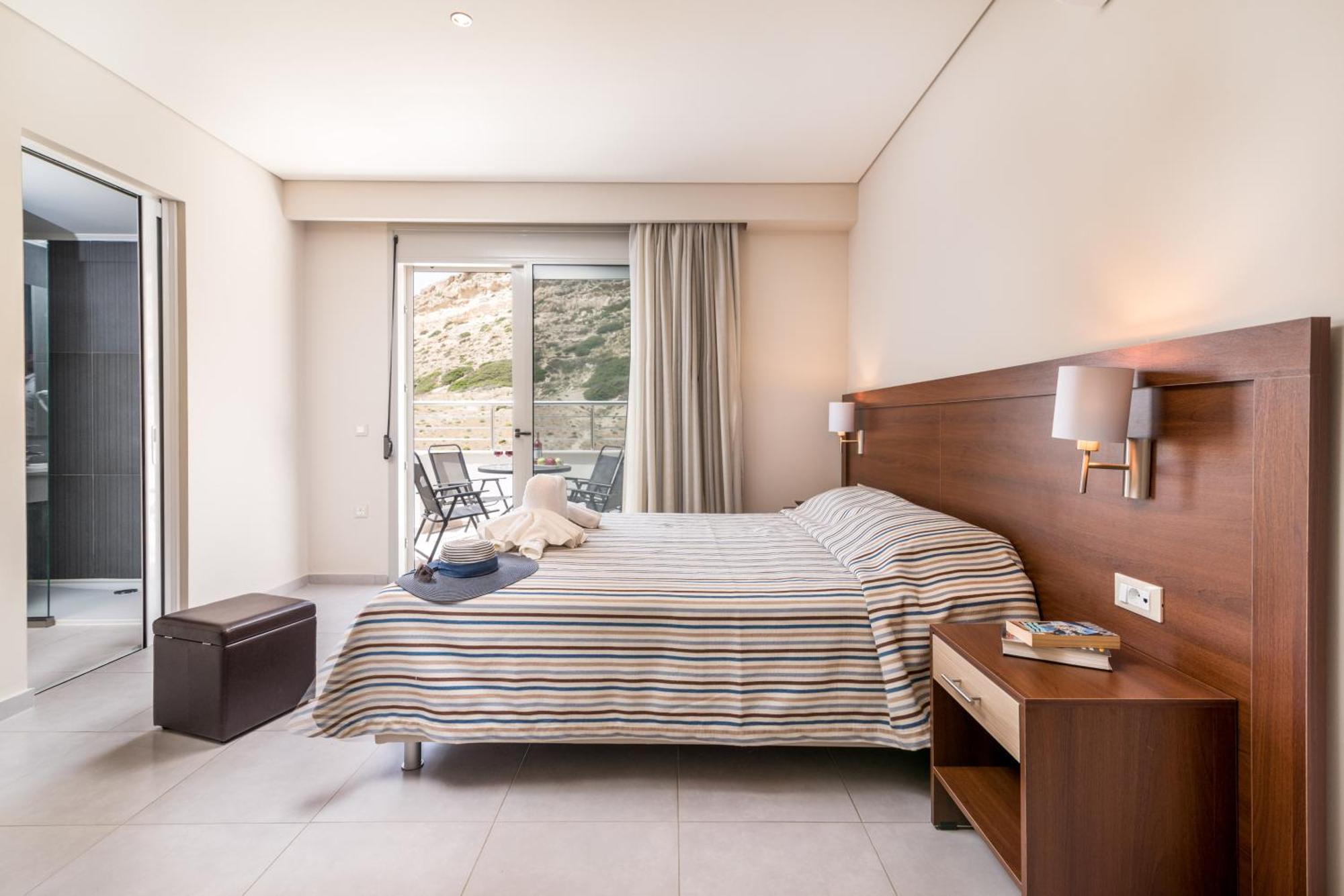 Matala Bay Hotel & Apartments Bilik gambar