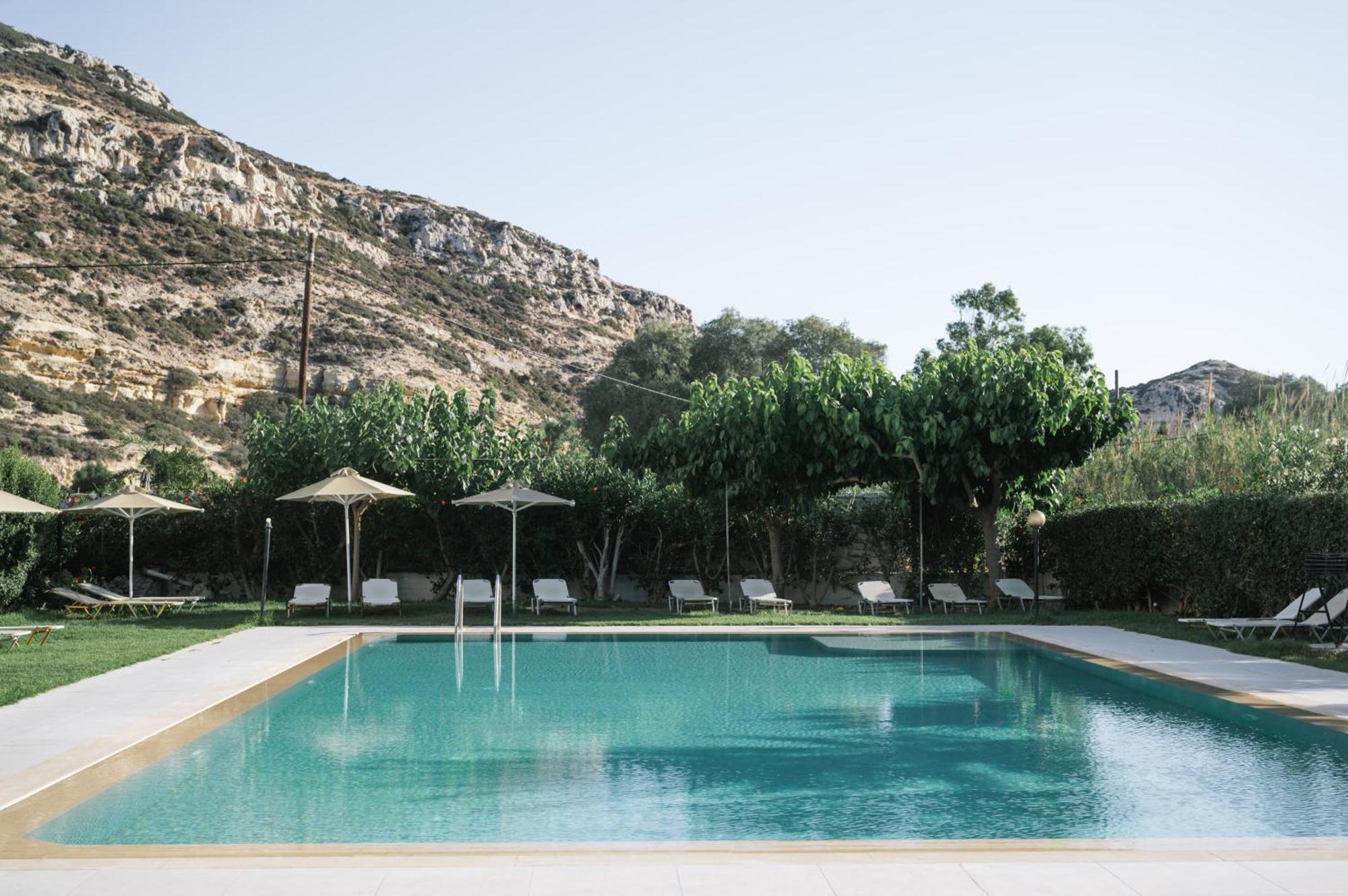 Matala Bay Hotel & Apartments Luaran gambar